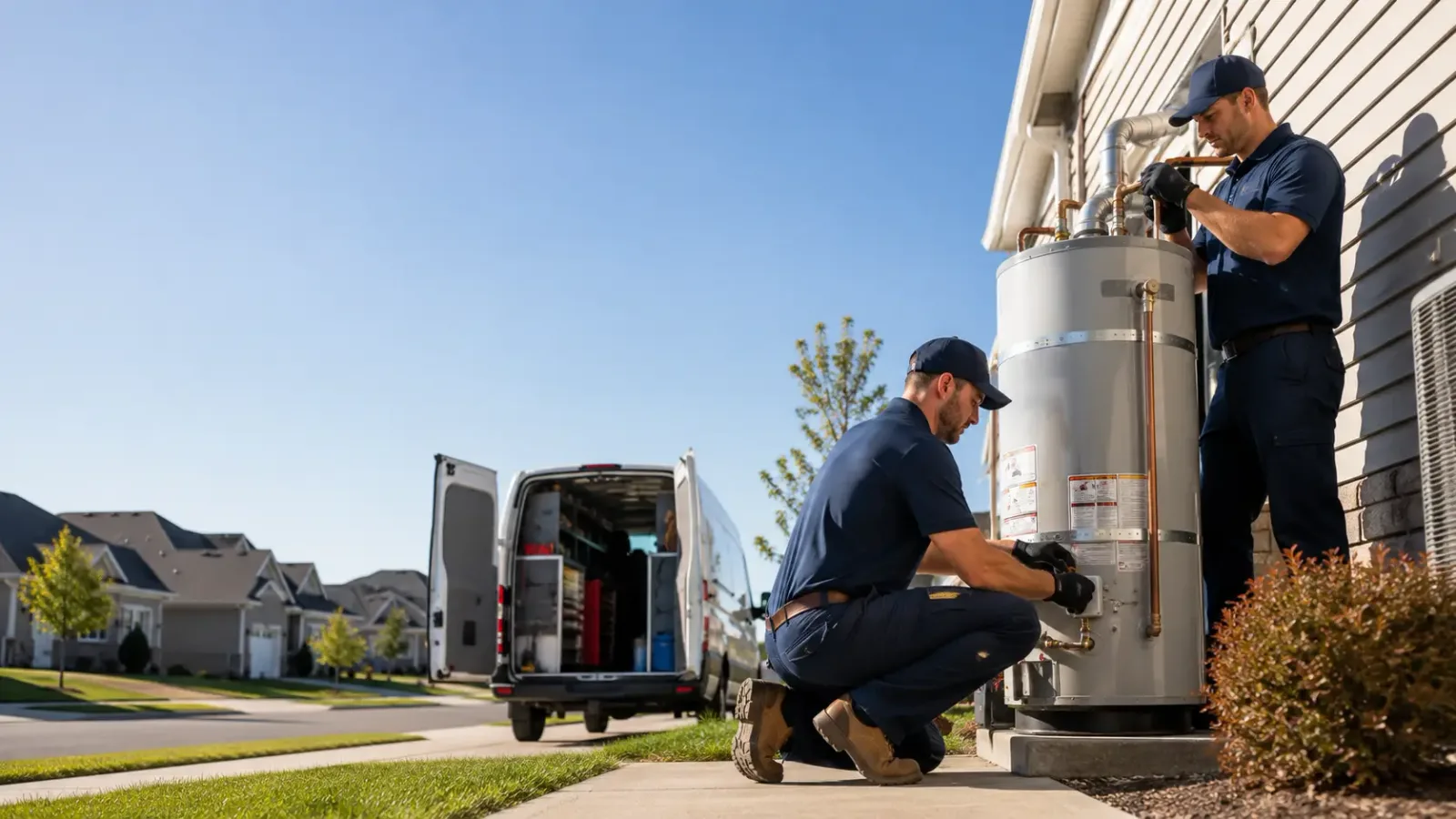 Water Heater Installation in Petroleum, WV